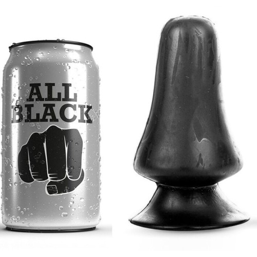 ALL BLACK - ANAALPIKK 12 CM